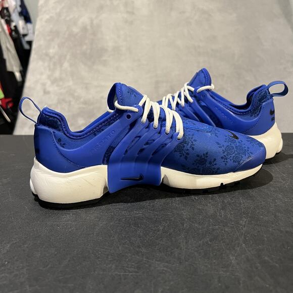 Nike Air Presto Shoes Womens Size 8 Blue Plate Floral Pattern Running DX3375-400 - Picture 6 of 10